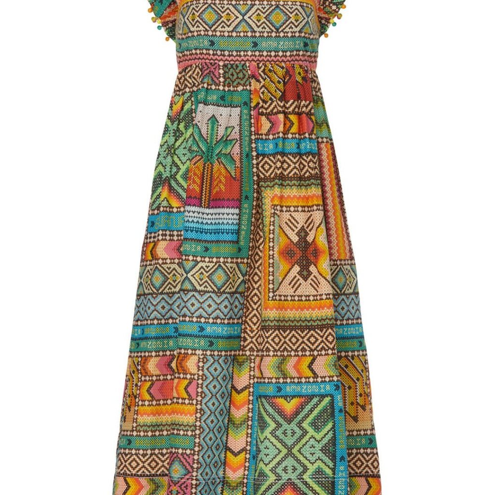 Farm Rio Banana Scarves Dress - Picture 4 of 5